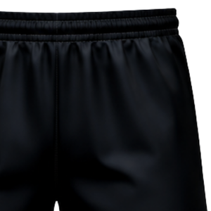 Shorts de volley-ball noirs légers, bas de tenue pour sports d'équipe, uniforme de compétition, vêtements d'entraînement avec design élégant des panneaux latéraux - Product Image 4