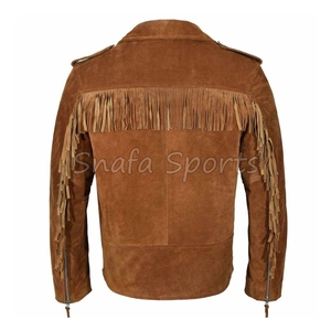 แจ็คเก็ตหนังแท้คุณภาพสูงสำหรับผู้หญิง แฟชั่น OEM เสื้อโค้ทแขนยาวสำหรับขี่มอเตอร์ไซค์ พร้อมซิปด้านหน้า - Product Image 2