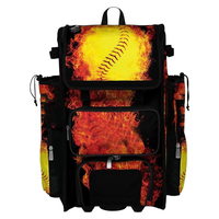 Harga Terbaik Tas Ransel Olahraga Luar Ruangan Berkualitas Tinggi untuk Baseball Softball, Dapat Disesuaikan, Grosir, 30-40L, Bahan Polyester Oxford