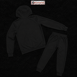 Conjunto Deportivo para Hombre con Capucha, Sudadera con Cierre Completo y Pantalones, Color Sólido, Ropa Casual de Otoño, Tejido Transpirable de Poliéster - Product Image 6