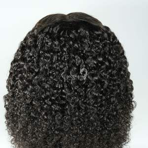 Couleurs personnalisées Premium 100% Remy cheveux humains perruque de cheveux vietnamiens complet pour avec HD dentelle transparente Super Double dessiné - Product Image 6