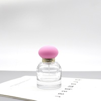 Flacon de parfum en verre transparent personnalisé 30ml 50ml 100ml avec capuchon en dôme strié, pulvérisateur à pompe de luxe avec impression sérigraphique, diffuseur à bâtonnets