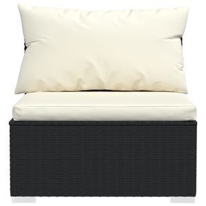 Ensemble de salon de jardin noir - Product Image 6