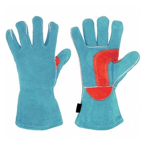 Gants de soudure en cuir de vachette résistant à l'abrasion, résistants à la chaleur et aux étincelles, durables, pour la lutte contre les incendies et la boulangerie - Product Image 4