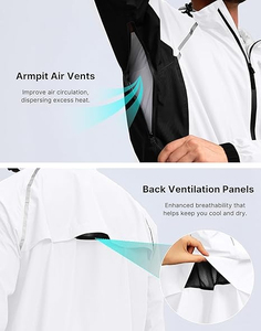 Winter Windproof Waterproof Sublimation Pattern Hooded Windbreaker <b>Jacket</b> for <b>Men</b> High Quality Customizable Front Logo <b>Pullover</b> - Product Image 5