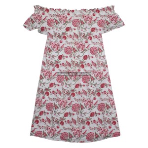 Nouvelle Robe Courte en Coton Épaules Dénudées 2026 pour Femme – Élégante, Idéale pour Mariages et Fêtes Estivales – Meilleure Vente - Product Image 2