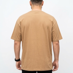เสื้อยืดคอตตอนล้างสีพิมพ์ลายนูนขนาดใหญ่สำหรับผู้ชาย เสื้อยืดผู้ชายแบบยูนิเซ็กซ์ ลายเสือแบบกำหนดเอง แขนสั้น คอกลม ทรงปกติ - Product Image 2