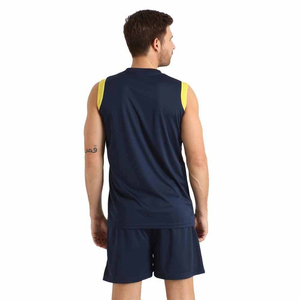 Uniforme de volley-ball classique unisexe respirant, personnalisé, professionnel, très vendu, nouvelle arrivée, 100% polyester, haute qualité - Product Image 3