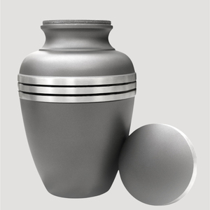 <b>Marvelous</b> Design Cremation Urn With Cross Inlay Black Elegant Cremation Adult Urn for Memorial Ashes for Wholesale Suppliers - Product Image 6