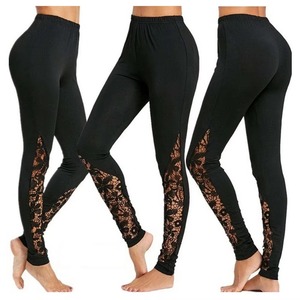 New Style Breathable Summer <b>Leggings</b> for Women with Sexy Lace Detail and Modern Comfortable <b>Slim</b> Fit Finish - Product Image 6