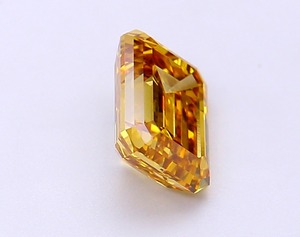 Diamant de laboratoire fantaisie intense brun-jaunâtre 1,48 carat taille émeraude VS1 EX Poli CVD, diamant de laboratoire créé en vrac pour la vente en gros B2B - Product Image 4