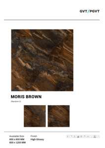 Carreaux de porcelaine haute brillance de qualité export, dos renforcé, 60x60cm (600x600mm, 24x24), surface pour projets d'intérieur modernes - Product Image 3