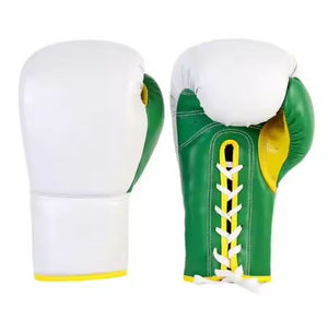 Gants de boxe Muay Thai MMA en cuir de vachette, logo personnalisé, adultes, enfants, entraînement professionnel, gants de boxe personnalisés - Product Image 3