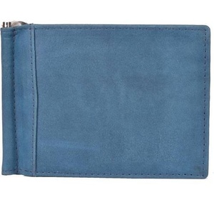 Portefeuille homme en cuir pleine fleur véritable, fait main, de qualité supérieure, fin, écologique, anti-poussière, pour usage extérieur SPORTS - Product Image 2