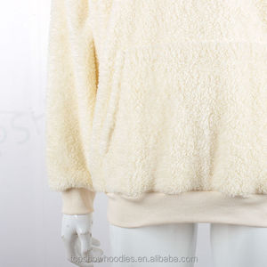 Sweat-shirt à capuche en sherpa pour homme avec doublure en polaire polyester, service de marque privée pour les boutiques de vêtements en ligne - Product Image 4