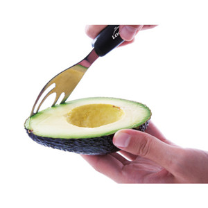 Pelapatate per avocado Lacor in acciaio inossidabile con doppia lama per sbucciare e sgusciare facilmente - Product Image 4