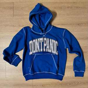 Sudadera con Capucha Personalizada, Lavado Ácido, Costuras en Contraste, Estilo Vintage, 100% Algodón, Gruesa, Holgada, con Cierre - Product Image 2