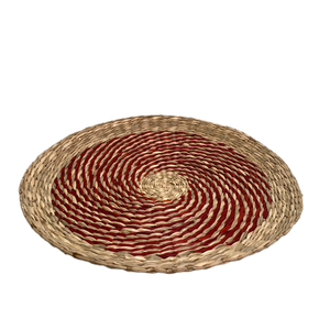 Plato Decorativo Multifuncional de Jacinto de Agua a Todo Color para Colgar en la Pared, Diseño Art Deco, Hecho en Vietnam - Product Image 3