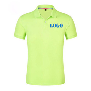 Polo pour homme orange à manches courtes, logo personnalisé, tricoté, coupe classique, uniforme vierge - Product Image 3