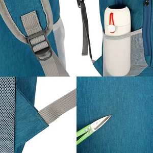 Sac à dos de sport pliable léger personnalisé Bagnex avec doublure en polyester imperméable pour la randonnée et le camping en plein air - Product Image 5