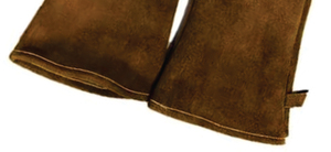 Guantes de Cuero Vacuno Dorado de Alta Calidad, Resistentes al Calor, Anti-Corte, Anti-Impactos, Transpirables, Forrados con Forro Polar, para Metal Fundido - Product Image 3
