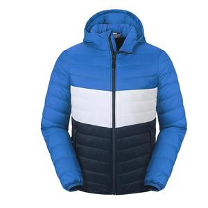 Latest Design OEM Printed Puffer Jacket for Men Customized Logo Casual Winter Jacket for Men with Pockets - Product Image 2