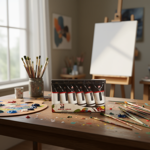 Peinture acrylique blanche PINTURA ACRILICA, peintures acryliques de haute qualité - Product Image 2