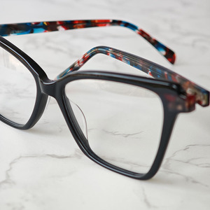 Monturas de Gafas de Ojo de Gato, Acetato, Montura Completa, Gafas Ópticas de Moda para Adultos - Product Image 3