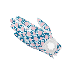 2026 Women's Premium Sheepskin Golf <b>Gloves</b> Left Hand All Weather Non Slip Custom Logo OEM Breathable Sports Golf <b>Glove</b> - Product Image 5