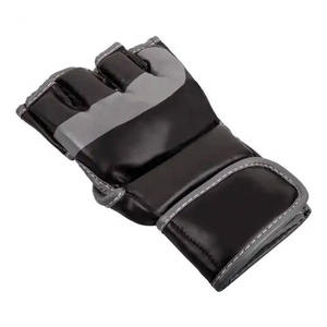 Gants de MMA avec rembourrage en mousse haute résistance, sûrs, durables et confortables, en cuir PU, avec longue sangle, pour hommes et femmes - Product Image 4