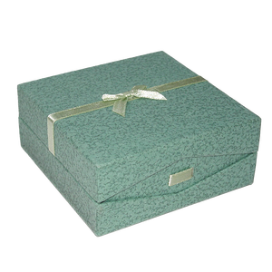 กระดาษพิมพ์ลายนูนเคลือบผิวด้านมันวาวกล่องของขวัญลายดอกไม้ริบบิ้นหรูหราทรงสี่เหลี่ยมออกแบบได้ตามต้องการผู้ผลิตมืออาชีพ - Product Image 2