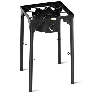 Adjustable Leg 100,000 BTU Portable Propane Outdoor Camp Stove <b>Camping</b> Stoves & Accessories - Product Image 5