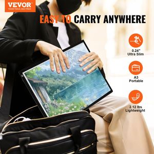 Tavola Luminosa LED A3 con 3 Livelli di Luminosità Regolabile, Alimentata via USB, per Tracciare Disegni e Pittura Diamante - Product Image 2