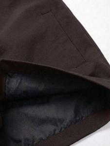 Chaqueta Bomber Unisex con Capucha, Cortavientos, de Lona, con Cuello Alto, Cierre de Cremallera, Casual, Ecológica, de Secado Rápido, con Logotipo Frontal, Talla XL, Diseño Personalizado - Product Image 4