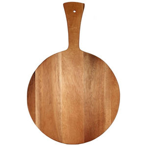 Tabla de Madera Natural Creativa para Pizza al por Mayor, Accesorio de Cocina y Plato para Servir, Tabla de Cortar de Madera con Asa - Product Image 4