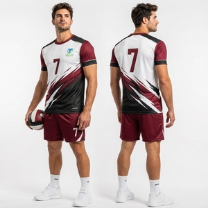 Uniformes de Voleibol Sublimados de Último Diseño, Corte Ajustado, Secado Rápido, Ropa Deportiva, Uniforme de Voleibol para Equipos Adultos, Servicio OEM - Product Image 5