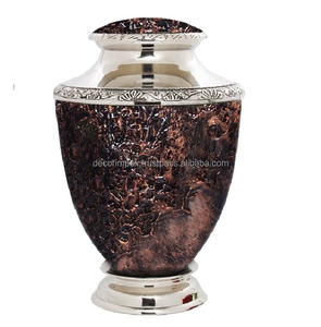 Ashes Cremation Urn Modern Spaniel Six Side Engraved Pet Urn Decorative Metal Cremation Urn Customization <b>Memorial</b> Urn - Product Image 4