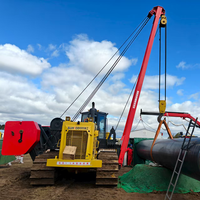 Suhigo HGY90, poseur de tuyaux à flèche latérale entièrement hydraulique de 90 tonnes, équipement de levage de tuyaux pour la construction de pipelines, garantie 1 an