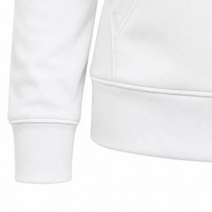 White Women Custom Greek Half Zip Up Hoodie <b>Long</b> Sleeve Embroidered Crest Pullover Hooded <b>Sweatshirt</b> Casual Sorority Fleece - Product Image 4