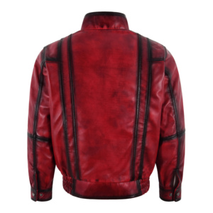 Chaqueta Bomber de Invierno para Hombre, Personalizada, 100% Cuero Napa Genuino Encerado, Estilo Vintage, Cierre de Cremallera YKK, Forro de Poliéster, Cuello Alto - Product Image 3