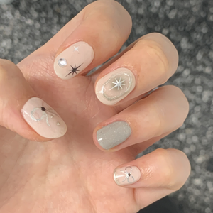 Autocollants pour ongles en gel semi-durci de qualité professionnelle coréenne 100% réels, vegan, sans cruauté, non toxiques, personnalisés - Product Image 6