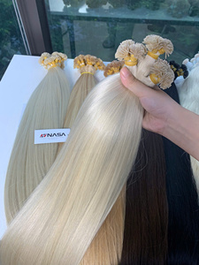 Cheveux humains vierges 100% Nasa Hair Factory Price, kératine vietnamienne, pointes plates, en vrac, Hanoi, cuticules intactes, longueur longue, décolorés foncés - Product Image 5