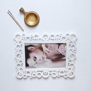 Marco de Fotos de Madera de Diseño, Marco de Fotos de Madera Maciza Natural de Primera Calidad, Estilo Rústico, Marco de Fotos de Madera Moderno, Accesorio de Decoración para Escritorio o Mesa - Product Image 2