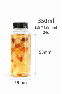 TINH DIEU VIETNAM CT350-24 Premium, 1 Botella de 350 ml para Bebidas en PET con Tapa de Rosca Negra o Blanca Segura, Impresión por Serigrafía - Product Image 6