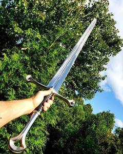Espada Vikinga de Acero Inoxidable de 8 Pulgadas con Funda, Hoja Recta No Ajustable, Accesorios de Cosplay de Leyenda DIY ODM Hechos a Mano, Superventas - Product Image 6