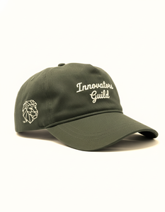 Casquette de baseball en coton Wholesale Innovators Guild - Casquette verte personnalisable avec logo pour événements et promotion - Product Image 6