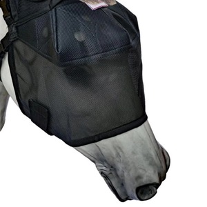 Máscara Antimoscas para Caballos de Primera Calidad, Material Suave, Transpirable, Resistente al Desgaste, Ajustable, con Orejas - Product Image 3