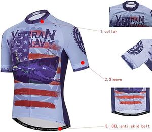 Jersey de Ciclismo Profesional Personalizado OEM, Ropa de Ciclismo para Hombre y Mujer, Secado Rápido, Sin Costuras, Ropa de Ciclismo Personalizada - Product Image 3