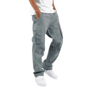 Custom Design Manufacturer High Quality Straight <b>Cargo</b> <b>Trousers</b> Oversized Multi-pocket Soft Casual Breathable Eco-Friendly - Product Image 2