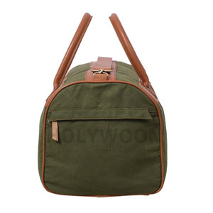 High Quality Leather Travel Duffle <b>Bag</b> Custom Logo Luggage <b>Bag</b> for Men Fashion Genuine Leather Duffel <b>Bag</b> Luxury <b>Overnight</b> Trav - Product Image 1